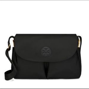 Tory Burch Black Crossbody Diaper Bag